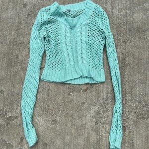 Teal Knit Sweater